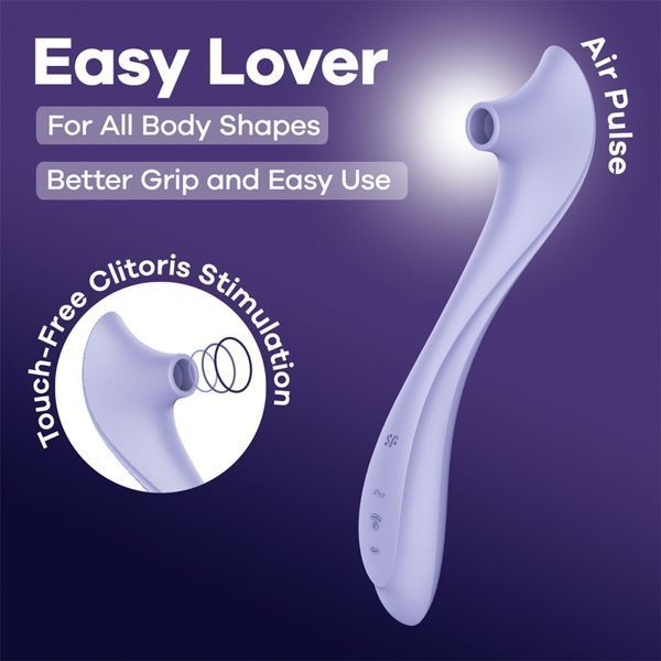 Вакуумный клиторальный стимулятор Satisfyer Easy Lover SX3549 фото