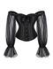 Корсет із рукавами Star Night 12 Plastic Bones на зав'язках стрічках A3614 фото 5 Safeyourlove