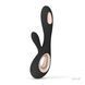 Wibrator LELO Soraya Wave Rabbit, uwodzicielskie ruchy lufy, Black
