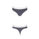 Спортивні трусики-стрінги Passion PS007 PANTIES dark grey, SO4249 фото 4 Safeyourlove