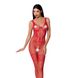 Бодістокінг Passion BS069 red, комбінезон, імітація панчох і боді PBS069R фото 1 Safeyourlove