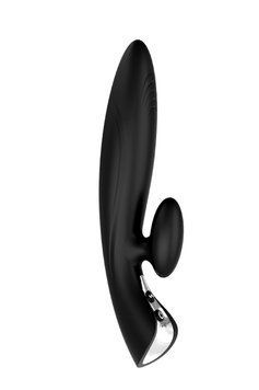 Вібромасажер кролик MIDNIGHT MAGIC THRILLING STARSHIP, Розмір посилки : 10,00 х 27,00 х 4,50, Black