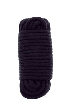 Веревка для бондажа BONDX LOVE ROPE - 10M, BLACK DT20862 фото