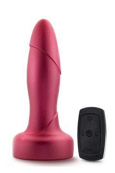 Korek analny z wibracjami i pilotem, Red