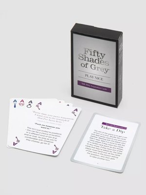 Игральные карты Fifty Shades Of Grey Play Nice Talk Dirty для прелюдии, 52 карты FS80169 фото
