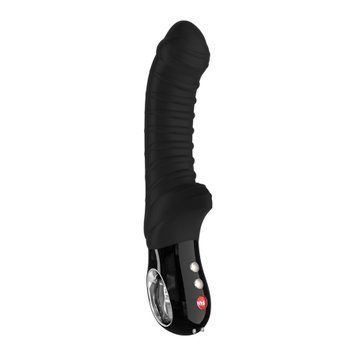 Вібратор для точки G Fun Factory TIGER black, ребристий, підходить для анальної стимуляції SX0930 SafeYourLove
