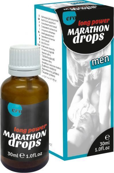 Krople wydłużające dla mężczyzn ERO Marathon Drops, 30 ml