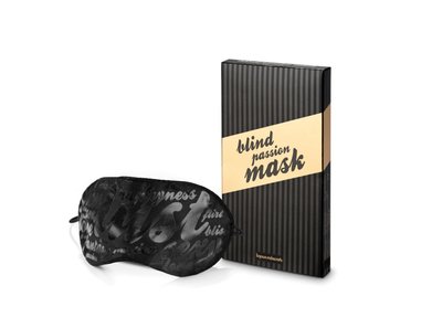 Маска ніжна на очі Bijoux Indiscrets - Blind Passion Mask в подарунковій упаковці SO2327 SafeYourLove