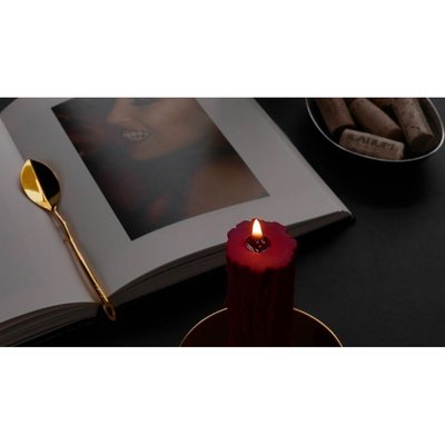 Скребок-ложка для воску низькотемпературної свічки UPKO золотий U64118 SafeYourLove