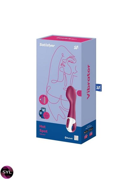 Смарт вібратор точки G Satisfyer Hot Spot з функцією підігріву SO6105 SafeYourLove