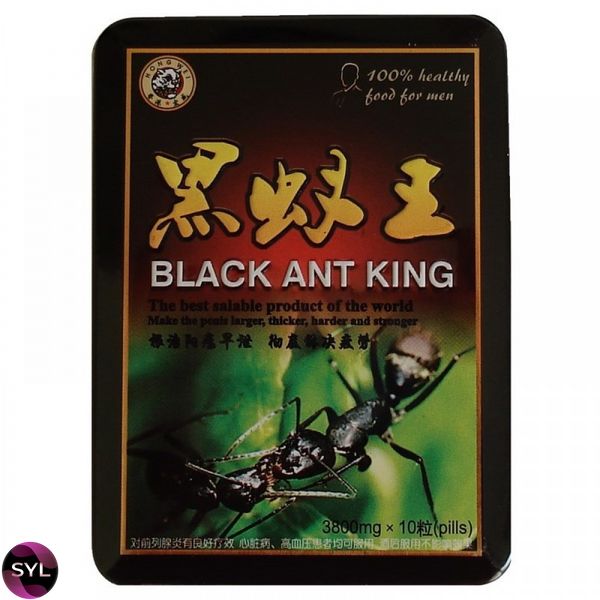 Таблетки BLACK ANT KING для чоловіків 10 шт (ціна за упаковку)