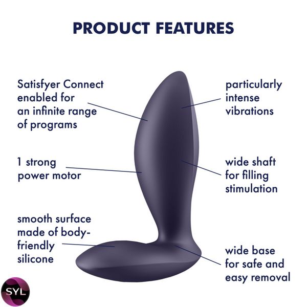 Анальна пробка Satisfyer Power Plug SO8678 SafeYourLove