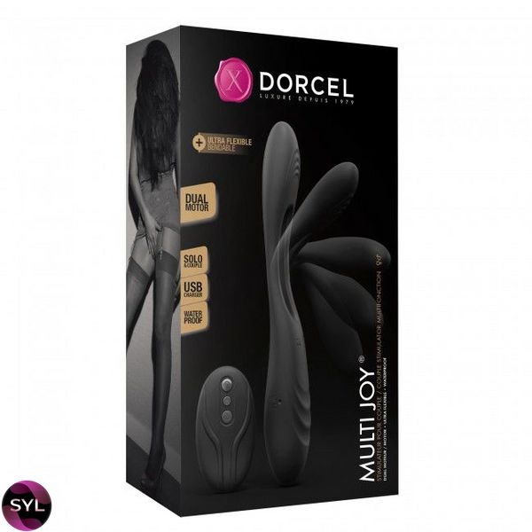 Вібратор для пар Dorcel MULTI JOY з пультом ДК SO4067 SafeYourLove