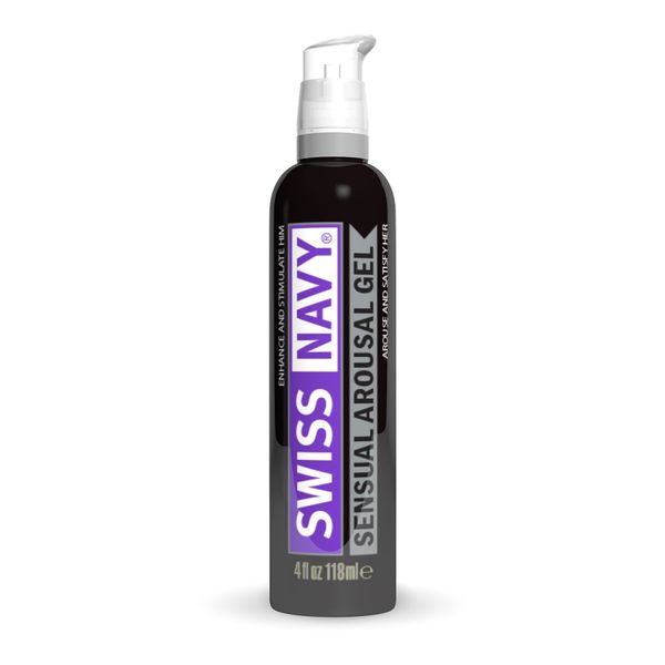 Lubrykant podniecający na bazie wodno-silikonowej Swiss Navy Sensual Arousal Gel 118 ml