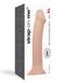 Насадка для страпону Strap-On-Me Dual Density Dildo Flesh XL, діаметр 4,5 см, двошарова, гнучка SO2356 фото 4 Safeyourlove