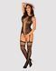 Бодистокинг Obsessive Bodystocking F236 , глубокое декольте, имитация шнуровки SO7232 фото 3