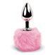 Zatyczka analna FeelzToys - Bunny Tails Butt Plug w kolorze, kolor Pink