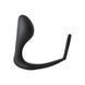 Анальная пробка с эррекционным кольцом FANTASSTIC ANAL PLUG WITH COCKRING BLACK DT22003 фото 3