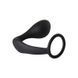 Анальная пробка с эррекционным кольцом FANTASSTIC ANAL PLUG WITH COCKRING BLACK DT22003 фото 2