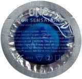 Набор латексных презервативов One Color Sensation силиконовой смазкой синего цвета(цена за 5 шт) 202163-6 фото Safeyourlove