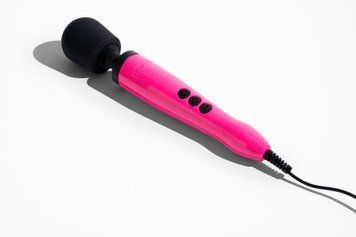 Вибромассажер DOXY Die Cast Massager Hot, очень мощный, питание 220В, металлический корпус SX2456 фото