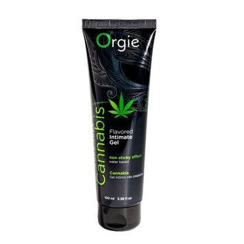 Orgie Lube Tube Cannabis water-based lubricant, 100 ml, edible, with hemp seed oil