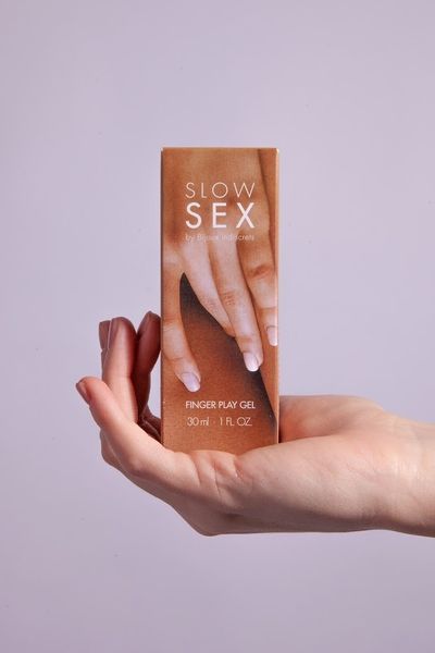 Гель для мастурбації на водній основі FINGER PLAY Slow Sex by Bijoux Indiscrets, 30 мл B0323 SafeYourLove
