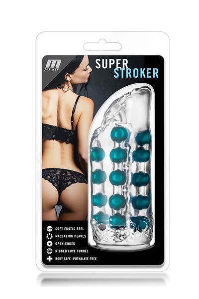 Masturbator M FOR MEN SUPERSTROKER CLEAR