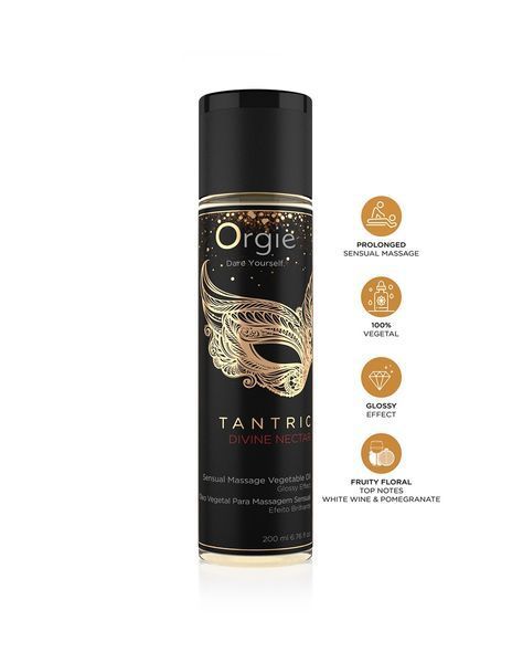 Масло для тантрического массажа Orgie Tantric Divine Nectar &laquo;НЕКТАР БОГОВ&raquo;, 200 мл OR21012 фото