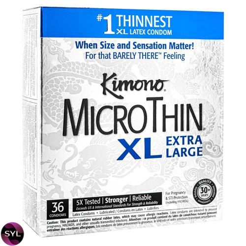 Упаковка презервативов 36шт Kimono MicroThin XL UCIU000017 фото