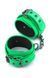 Оковы NS Novelties ELECTRA ANKLE CUFFS GREEN NS280963 фото 1