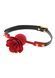 Taboom Wild Roses Ball Gag czarno-czerwony