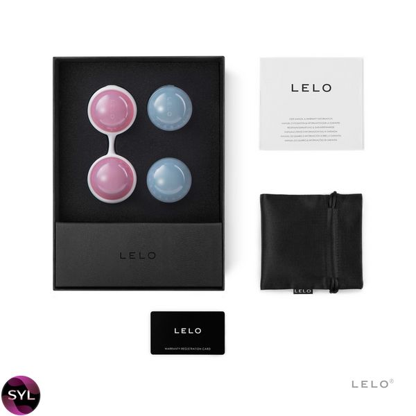 Набір вагінальних кульок LELO Beads Mini, діаметр 2,9 см, змінне навантаження, 2х28 та 2х37 г SO8083 SafeYourLove