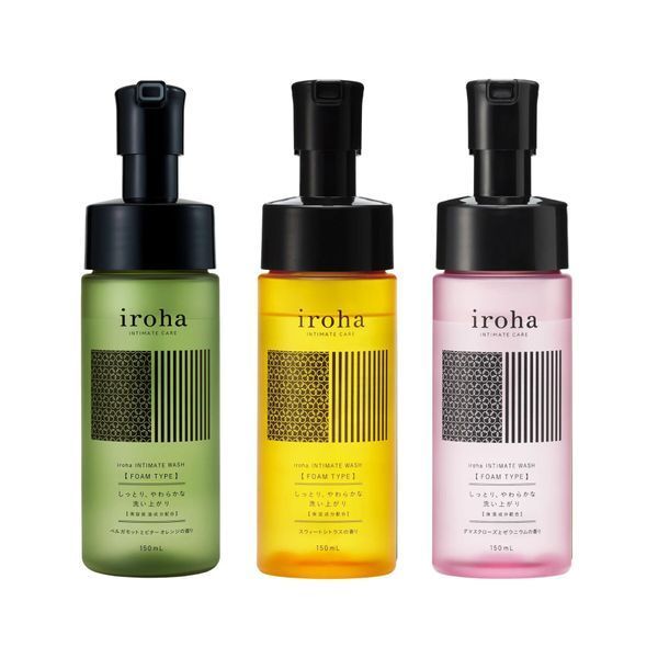 Пена для интимного ухода Iroha Intimate Wash Foam Type Damask Rose and Geranium 150 мл SX3495 фото