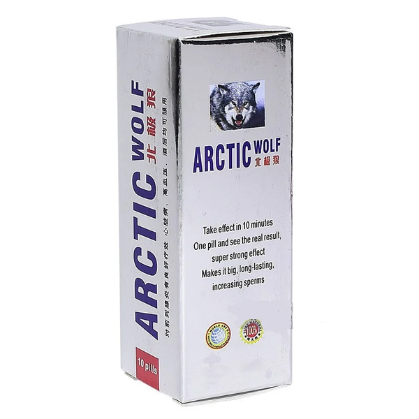 Таблетки для потенции Arctic wolf, (цена за упаковку, 10 таблеток)