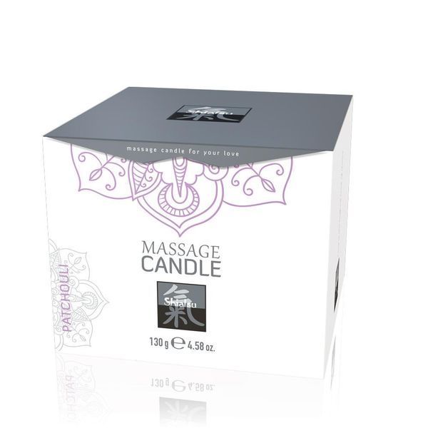 SHIATSU Patchouli massage candle, 130 g