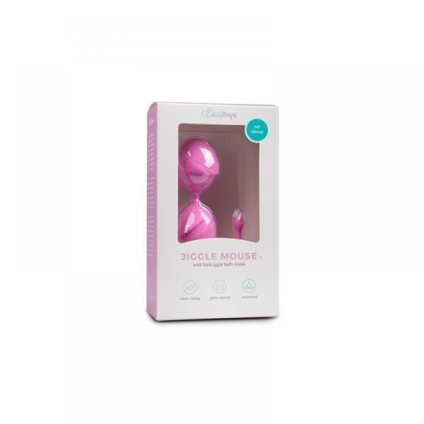 Double Vagina Balls, color Pink