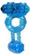 Ерекційне віброкільце Alive Double Ding Ring, BLUE