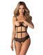 Боди Obsessive Euridia crotchless teddy, размер XS SX3574 фото 1