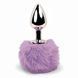 Anal plug FeelzToys - Bunny Tails Butt Plug, color Purple