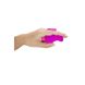 Вибратор на палец с рельефом Aria Blush, силиконовый, розовый T331812 фото 4