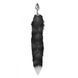 Anal plug with a tail Anal plug faux fur fox tail black polyester