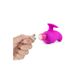 Вибратор на палец с рельефом Aria Blush, силиконовый, розовый T331812 фото 5