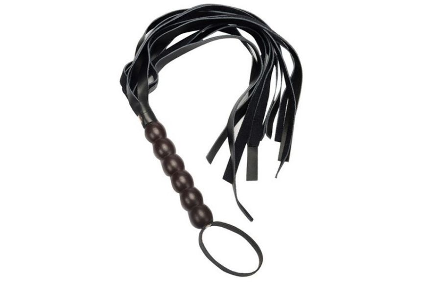 Флоггер L DS Fetish Flogger L black ball 292412052 SafeYourLove