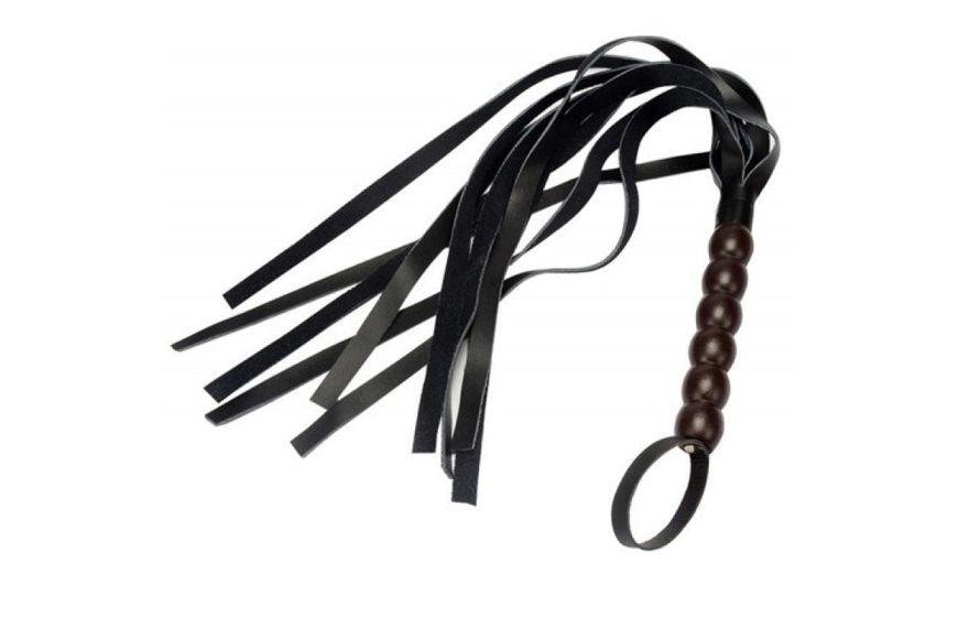 Флоггер L DS Fetish Flogger L black ball 292412052 SafeYourLove