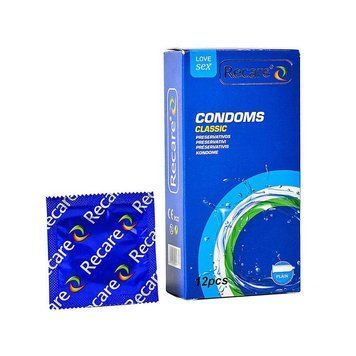 Презервативи Recare Classic Condoms 12 шт, класичні SX3327 SafeYourLove