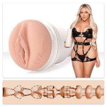 Мастурбатор Fleshlight Girls: Kayley Gunner Fully Loaded, из слепка вульвы модели, очень нежный SX3431 фото