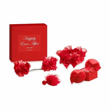 Подарунковий набір Bijoux Indiscrets Happily Ever After, Red Label, 4 аксесуари для задоволення SO8718 SafeYourLove