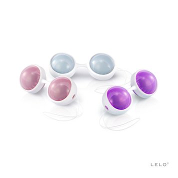 Набір вагінальних кульок LELO Beads Plus, діаметр 3,5 см, змінне навантаження 2х28, 2х37 та 2х60 г SO8084 SafeYourLove