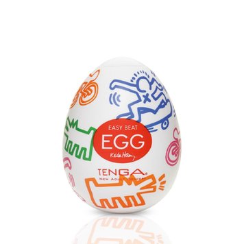 Мастурбатор-яйце Tenga Keith Haring Egg Street SO1649 SafeYourLove